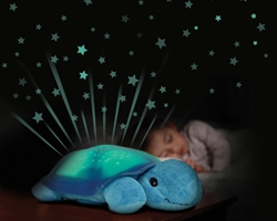 Natlampe Twilight Turtle - Skildpadde blå med lys fra Cloud B
