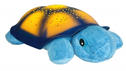 Natlampe Twilight Turtle - Skildpadde blå med lys fra Cloud B