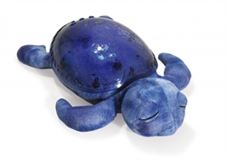Natlampe Tranquil Turtle lilla - skildpadde natlampe med lys og lyd fra Cloud B
