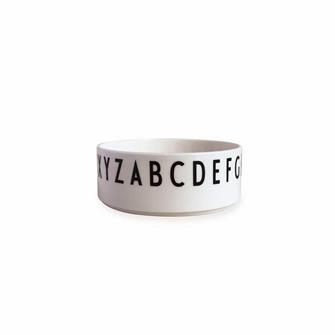 Snack skål i Tritan med Arne Jacobsen vintage ABC fra Design Letters