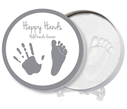 Hånd og fod aftryk gaveæske fra Dooky - Happy Hands