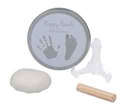 Hånd og fod aftryk gaveæske fra Dooky - Happy Hands
