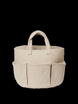 Hokan opbevaringskurv offwhite Ø30 fra Ferm Living