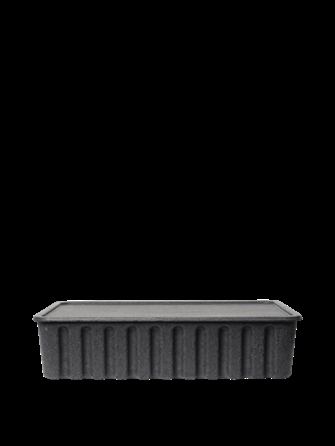 Opbevaringskasser Xlarge charcoal - Papir Pulp fra Ferm Living