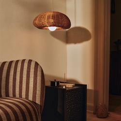 Rivan flettet lampeskærm - loftlampe fra Ferm Living