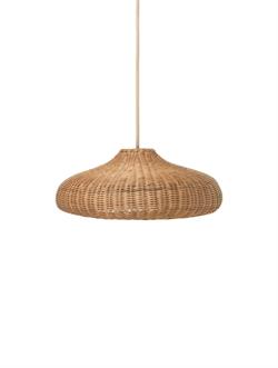 Flettet Lampeskærm Disc - loftlampe fra Ferm Living
