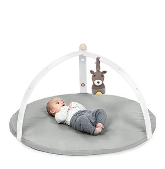Babyspyder Aktivitetsstativ i hvid - Baby Gym fra Franck & Fischer