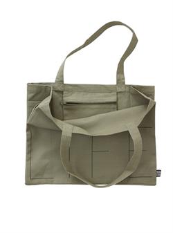 Taske - Life Tote i oliven fra Design Letters