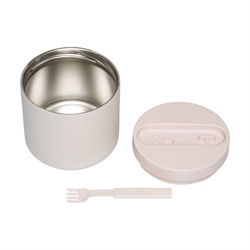 Termo frokost boks large i beige fra Design Letters