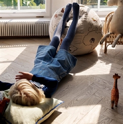 Puf med verdenskort - The World Puf fra Ferm Living