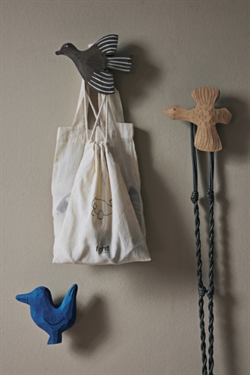 Billie Bird Hook - fugle knage i træ fra Ferm Living