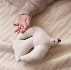 Swif Bird Soft Toy - fugle bamse råhvid fra Ferm Living