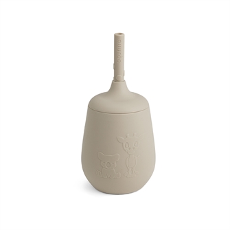 Adita silikone kop med sugerør i sand fra nuuroo