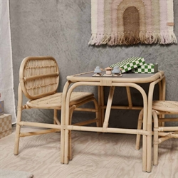 Nana Mini Bænk - Børnebænk i Rattan fra OYOY